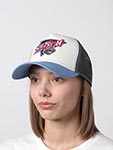 Бейсболка STETSON арт. 7741194 TRUCKER CAP GAMING JOYSTICK (кремовый / голубой)